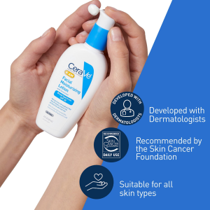 CeraVe AM | PM Facial Moisturizing Lotion Sunscreen Whitening Moisturizing Repair Lotion 3oz 89ml