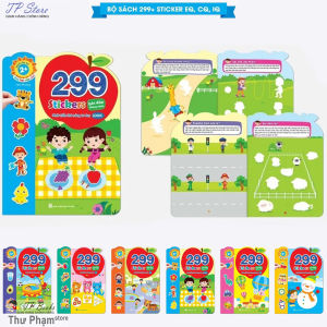 Sách Phát Triển Khả Năng Tư Duy Logic Cho Bé - Bóc Dán Thông Minh 299 Stickers Cho Trẻ Em Từ 2 Tuổi
