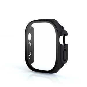 Glass+Case For Watch Serie 8 Ultra 7 Tempered bumper Screen Protector(T800 ultra tidak cocok ukuran)