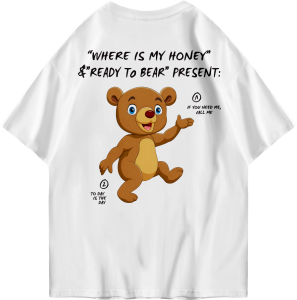 Kaos Oversized Tshirt Cust0m Mad3 Gambar Depan Belakang/Kaos Oversize Wanita/Pria T-shirt