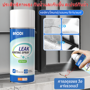 กันน้ำ ป้องกันการรั่วซึม สเปรย์สูตรน้ำเพื่อสุขภาพ สเปรย์ซ่อมรอยรั่วผนังภายนอก กาวเคลือบกันรั่ว สเปรย์อุดรอยแตกผนัง ตัวอาคาร ฉัดหลังคา ฉีดหลังคา พื้น กำแพง