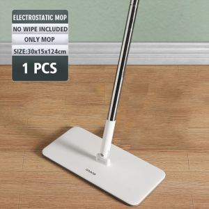 Ecoco Lazy Mop Flat Mop Dry Wet Dual-Use with 360 Degree Rotary Joint Space-Saving Mop
