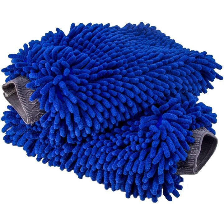 1pc THICK Microfiber Chenilee Gloves Car Wash Wiper Car Cleaning Car