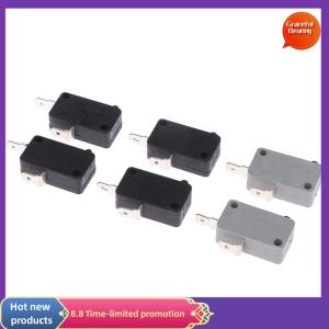 Graceful 2pcs KW16(5)A 250VAC Microwave Oven Door Micro Normally Open Close Switch