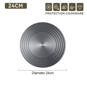 SUPVIBE Multifunctional Heat Conduction Plate Quick Thawing Anti-Burning Black Kitchen Pot Protector