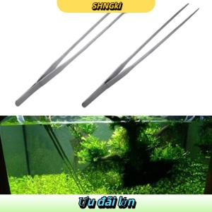 SHNGki Nhíp bể cá bằng thép không gỉ Kìm dụng cụ kẹp dụng cụ thủy sinh trồng cây bể cá