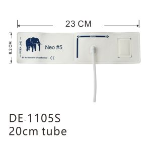 5 Size of Non-invasive Blood Pressure Cuff Single Tube Nibp Cuffs Disposable Vet Animal Veterinary Cuff for Veterinary Monitors