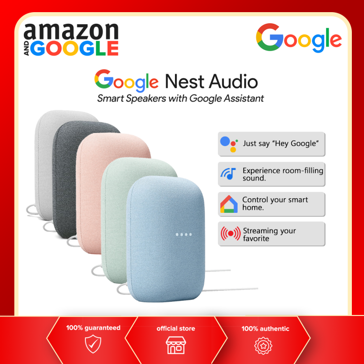 Google Nest Audio Smart Speakers with Google Assistant Lazada PH