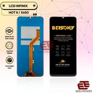LCD TOUCHSCREEN INFINIX HOT 8 X650 COMPLETE ORIGINAL 1 SET