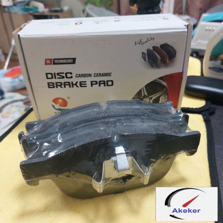 Set Front Cabon Ceramic Brake Pads Volvo S60 V60 XC60 S90 V90 XC90 ...