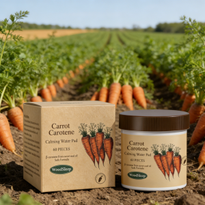 Carotenoid Calming Pads Repairing Damage Hydrating Smoothing Nourishing Firming Brighten Antioxidant Moisturizing Facial Mask