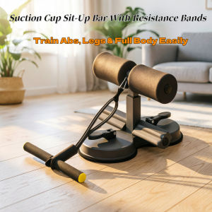 Sit Up Aid For Abs Training Exercise Bar Adjustable Height Double Bar Sit Up Foot Holder Fitness Body Building Situp