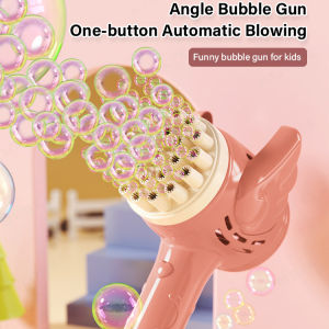 kawo123 Hand-held electric 23 hole childrens toy - angel bubble hammer