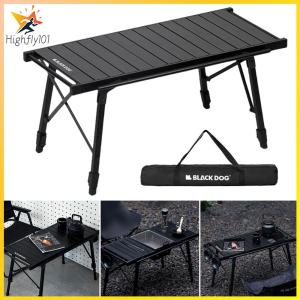 🚚การจัดส่งในประเทศไทย🚚จัดส่งในประเทศไทยโต๊ะตั้งแคมป์อลูมิเนียมอัลลอยด์แบบพกพาโต๊ะพับปรับความสูงได้โต๊ะชายหาดที่ปรับได้สำหรับหาดแคมป์ปิ้งกลางแจ้ง