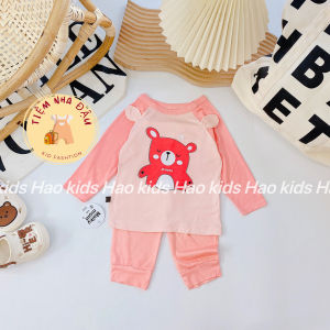 Bộ quần áo dài 6 màu siêu mềm mịn cho bé trai bé gái