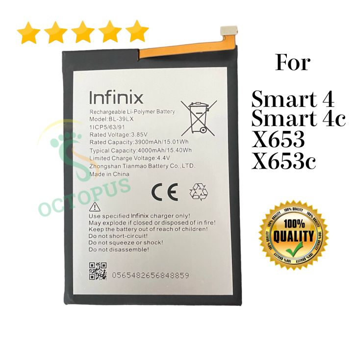 Battery Replacement Infinix S5 Battery Mah Baterai Infinix S5 X652