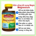 Viên uống bổ sung Magie Nature Made Magnesium Extra Strength [Hàng Mỹ]. 
