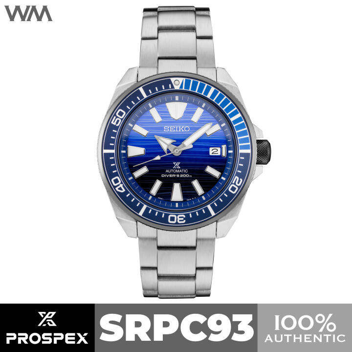 Seiko Prospex Samurai Save The Ocean M Divers Automatic Watch Srpc Lazada Ph