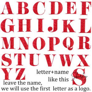 Personalised Red Glitter Initial Xmas Camping Mugs Chritsmas Enamel Cups Fashion Handle Drinkware Mug Best Gifts