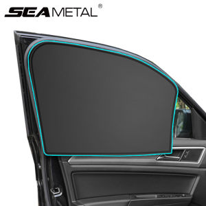 Kereta magnetik Sun tirai Anti UV SunShade kereta dilipat Side Window Sun perlindungan nyamuk aksesori bahagian dalaman bersih