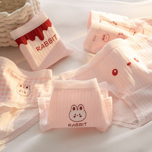 Chip bé gái size đại dễ thương set 5 quần lót nữ sinh mềm mại thoáng khí từ 30-52kg