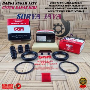 SIL SEAL REM CAKRAM DEPAN JAZZ RS CITY GM2 2008 SAMPAI 2019 BRIO MOBILIO FREED 1SET SAM