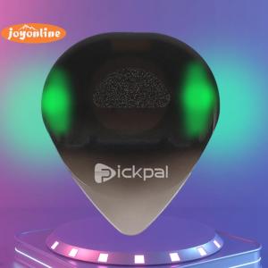 Glowing Guitar Pick with High-Sensitivity LED Light Stringed Instrument Plectrum Portable for Bass Electric Guitarists