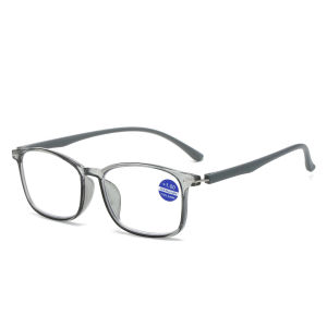 Titanium Alloy Anti-Blue Reading Glasses Multifocal Photochromic Reading Glasses For Men +1.0-+4.0
