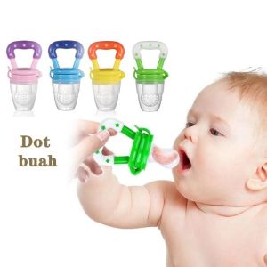 Dot Buah Empeng Bayi Mpasi Multifungsi Baby Fruit Feeder Bahan Silikon