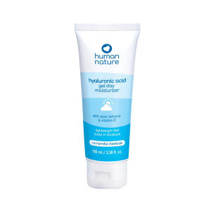 Human Nature Hyaluronic Acid Moisturizer for Hydration Dry Skin Lightweight Gel Face