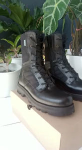 Sepatu PDL TNI AU kulit Asli