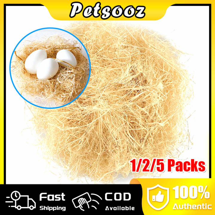 2024 Bird Nest Fibre Natural Jute Nesting Material for Lovebirds