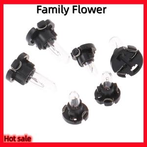 Family Flower Flash Sale 5 chiếc bóng đèn LED T3 t4.2 Đèn chỉ báo làm nóng Bảng điều khiển nêm nội thất ô tô
