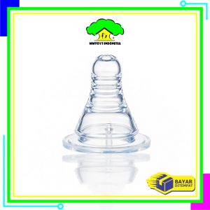 MI-C1174 Dot Nipple Bayi BPA FREE Size S M L Nipple Peristaltik Dot Slim Neck Dot Silikon Botol Bayi