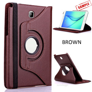 For Samsung Galaxy Tab A8 A11 A11+ X133 X200 X205 X230 X236 8.7 11 Peranti Siswa PU 360 Rotate Spin Flip Stand Cover Hard Case