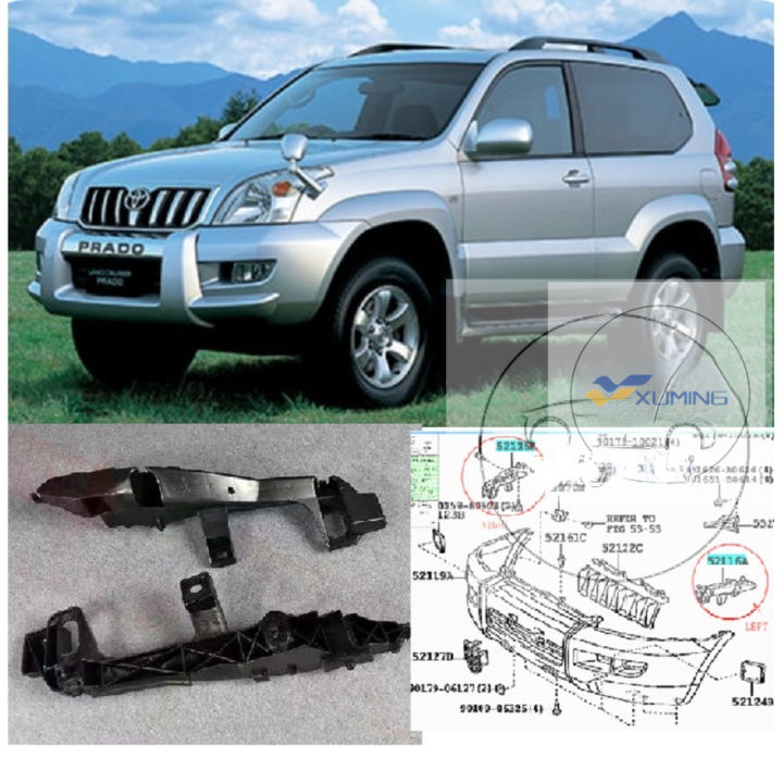 Tapis De Sol Personnalisés Pour Toyota Land Cruiser Prado (2002-2023) - Noir, Cuir Synthétique Imperméable Antidérapant - Set Complet