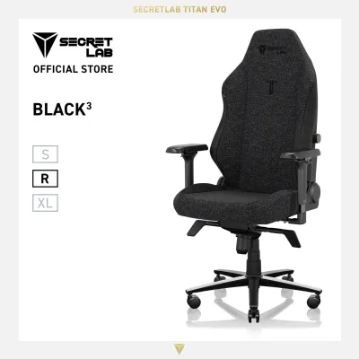 Secretlab TITAN Evo SoftWeave® Plus Fabric Ergonomic Gaming Chair - BLK3 with Head Pillow