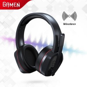 Headphone Bluetooth TWS Tanpa Cable GAMEN Shadow II Wireless Wired Gaming Mobile Legend PUBG Earphone With Mic Extra Loud BASS