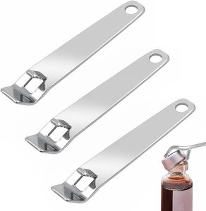 2pcs Manual Bottle Opener | 2-in-1 Multi-Functional Stainless Steel Bottle Opener and Nozzle Remover