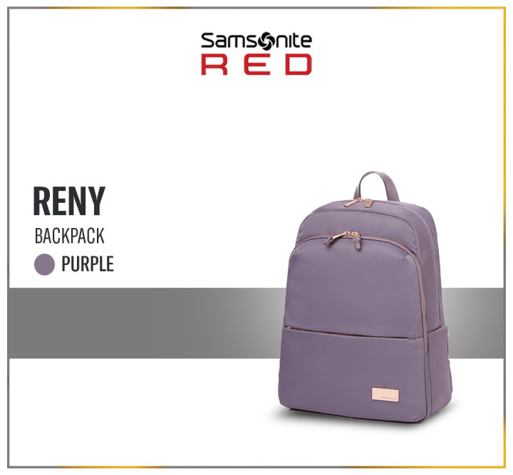 Samsonite Red Label Reny Backpack Purple Lazada Indonesia