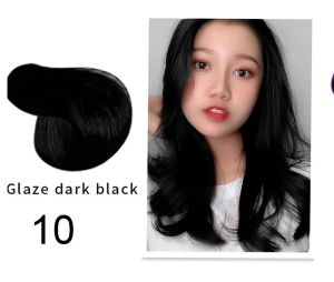 (In stock) Mokeru Fast Dye Black Shampoo Long Lasting Black Hair Shampoo Organic Permanent Coconut Hair Dye Shampoo for Hair Women Man
