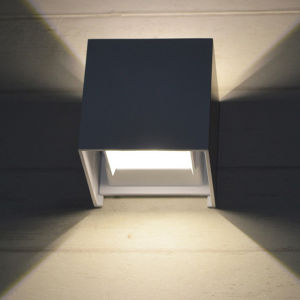 Modern Wall Sconces 6W 12W Hardwired85-265V LED Wall light Up Down Wall Mount Lights for Living Room Hallway Bedroom Decor Suitable for indoor and outdoor use