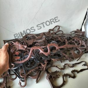 GANTUNGAN SANGKAR BURUNG DINDING MOTIF NAGA GANTUNGAN POT GANTUNGAN DINDING GANTUNGAN SANGKAR