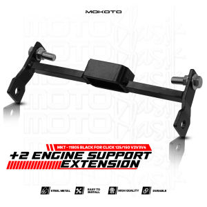 MOKOTO CLICK 125 /150 V2 V3 V4 ENGINE SUPPORT EXTENSION 11805 +2" STEEL STABILITY BRACKET FOR HONDA CLICK MOTORCYCLE 1PC