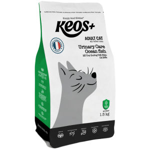 [Keos+ 350g và 1.5kg] Thức Ăn Cho Mèo - Hỗ Trợ Ngăn Ngừa Bệnh Tiết Niệu - Hương Vị Cá Biển