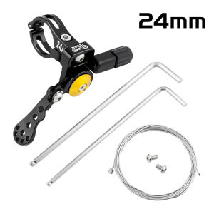 MUZI Bike Dropper Seatpost Remote Lever kit MTB Dropper Seat Post Lever For 22.2mm 24mm Handlebar