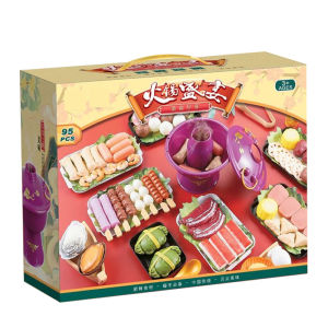 ชุดหม้อไฟชาบู ของเล่นจำลอง 95 ชิ้น ชุดของเล่นจำลอง ของแท้ พร้อมส่ง