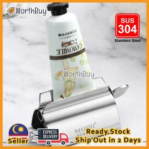 Worthbuy Metal Toothpaste Presser Holder Stand Ointment Squeezer Tube Wringer Seat Holder Stand [1PC]