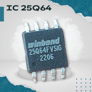 IC 25Q64 Serial Flash Memory untuk Mikrokontroler & Raspberry Pi