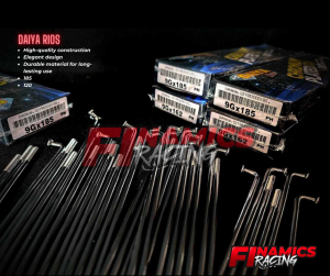 CHROMIUM SPOKES RIOS 185/120 MIO SPORTY SOULTY AMORE FINO SOUL MIO SOUL I GT DAIYA RACING SET THAI CONCEPT